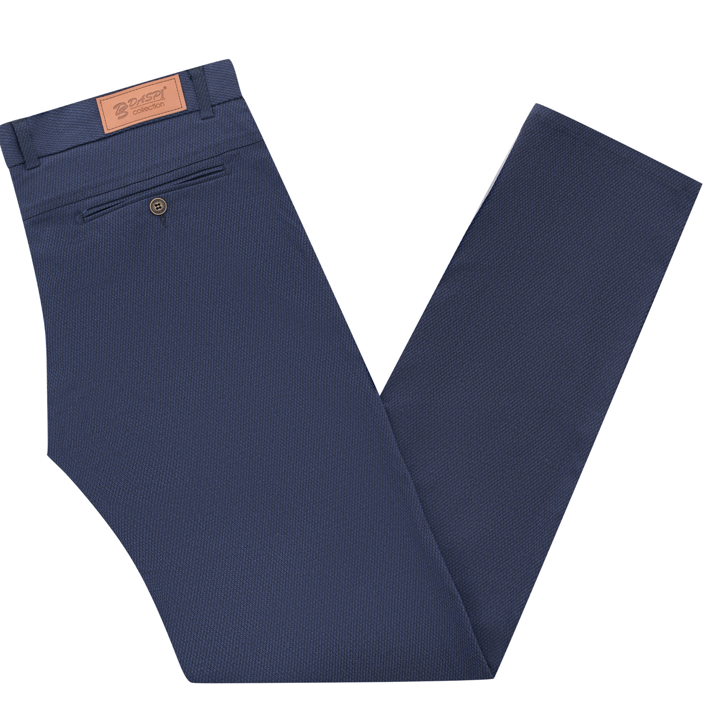 Pantaloni slim albaștri