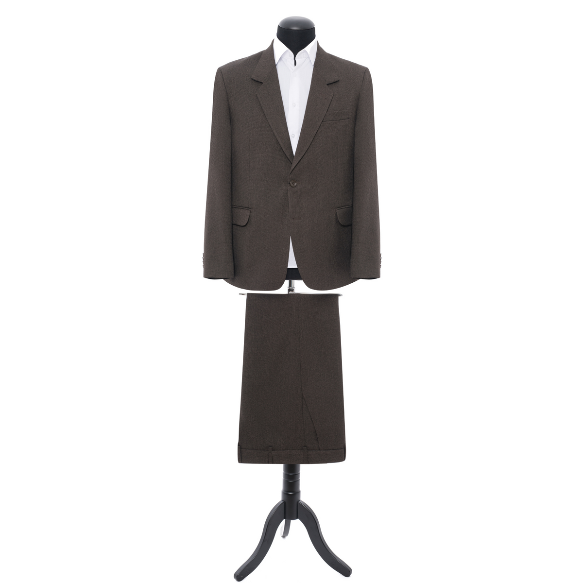 Costum clasic maro